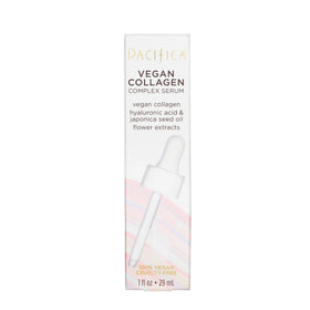 Close-up of Pacifica Vegan Collagen Complex Serum texture on skin