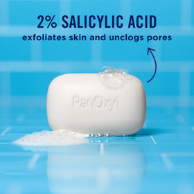 Close-up of PanOxyl Acne Cleansing Bar texture