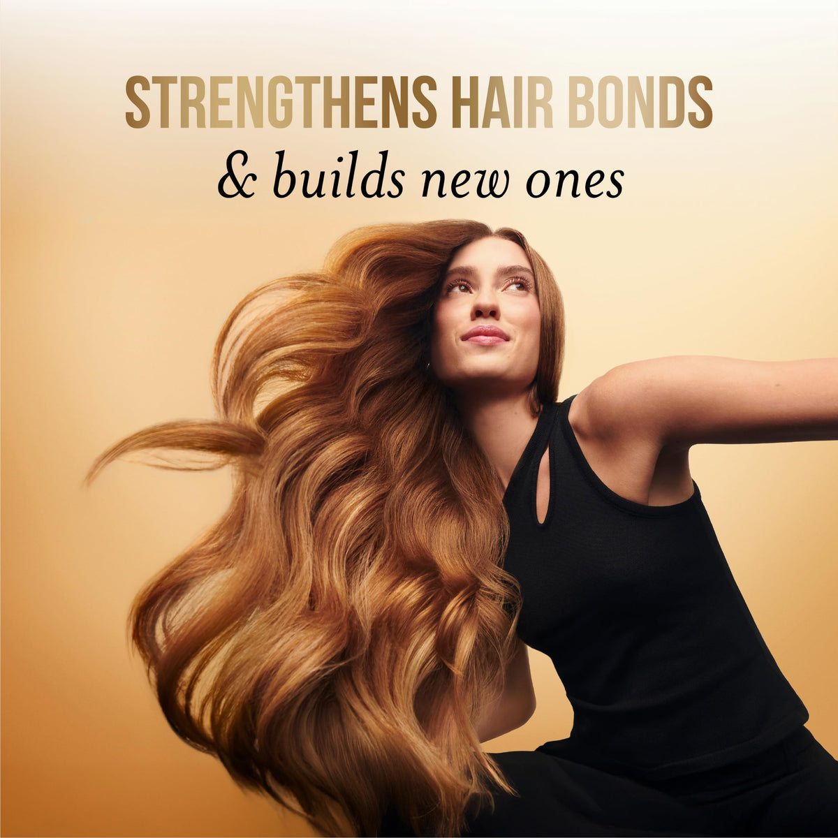 Close-up of Pantene Keratin Leave-In Conditioner texture