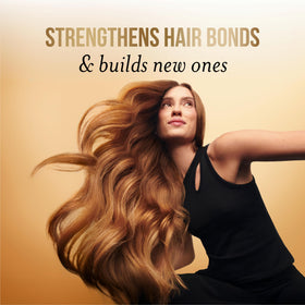 Close-up of Pantene Keratin Leave-In Conditioner texture