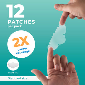Close-up of PatchRx Hydrocolloid Pimple Patch