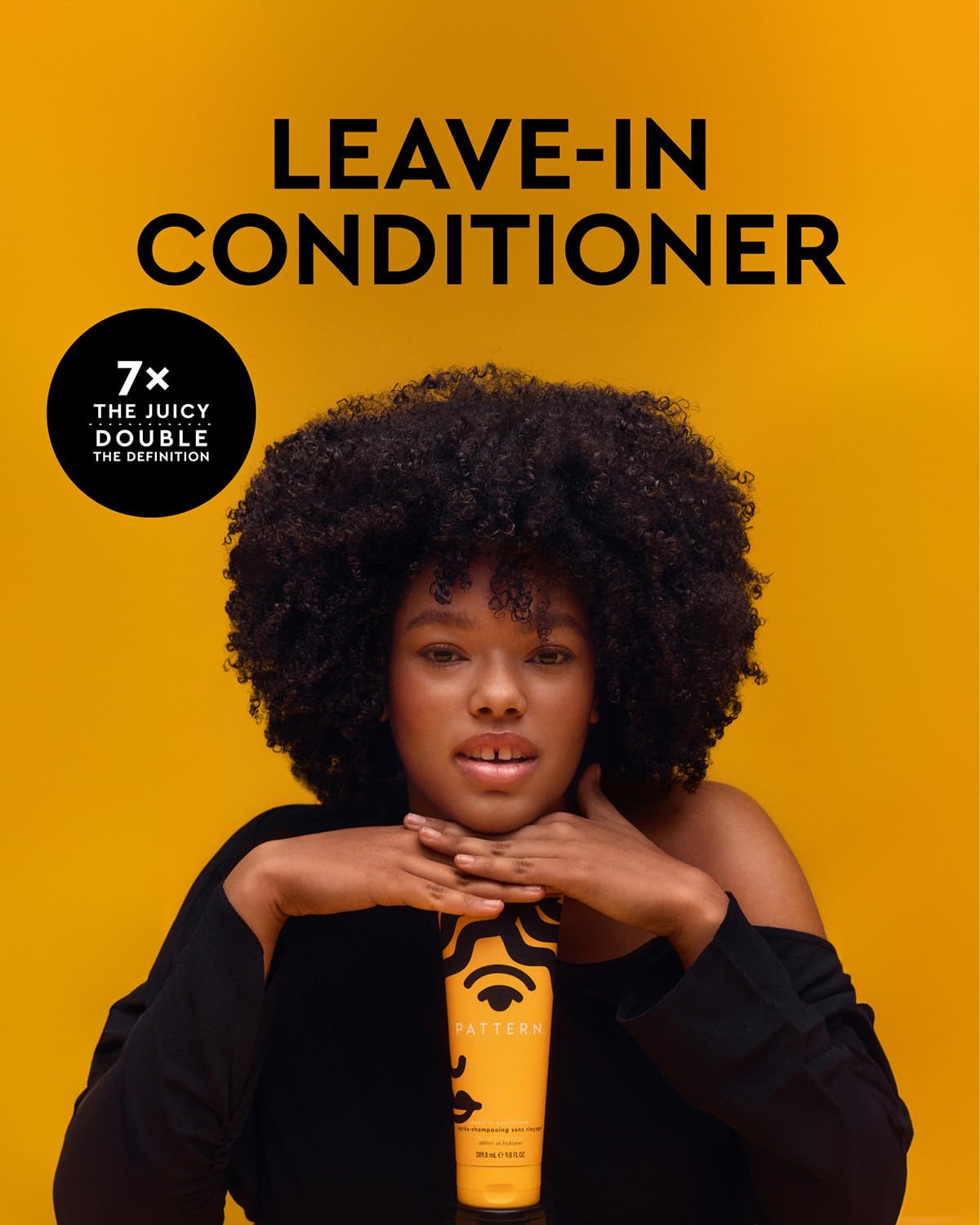 Close-up of PATTERN Leave-In Conditioner texture