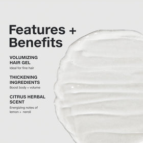 Close-up of Paul Mitchell Extra-Body Sculpting Gel texture