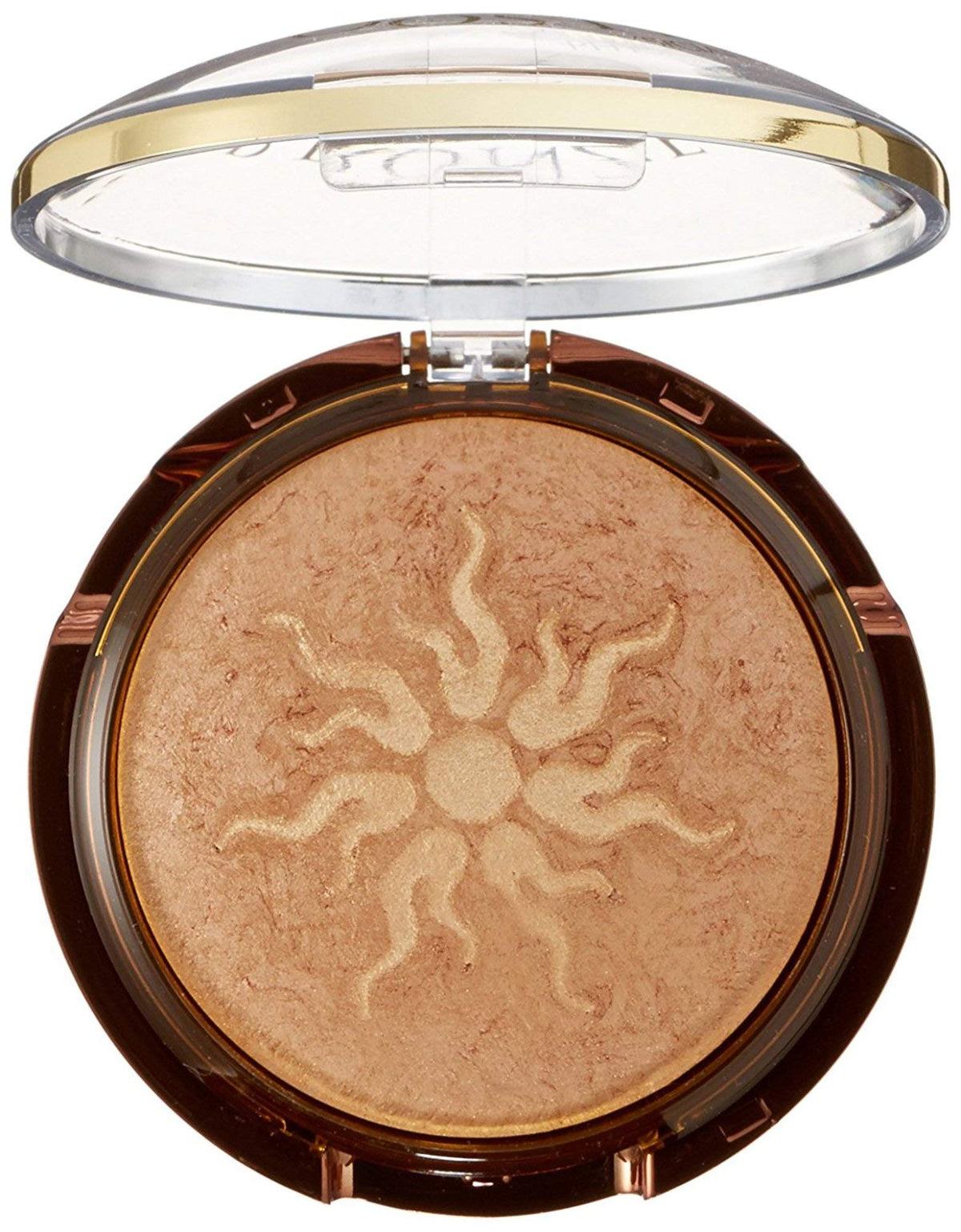 Close-up of Physicians Formula Bronze support showing micronized pearl pigments