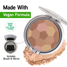 Close-up of Physicians Formula bronzer shades
