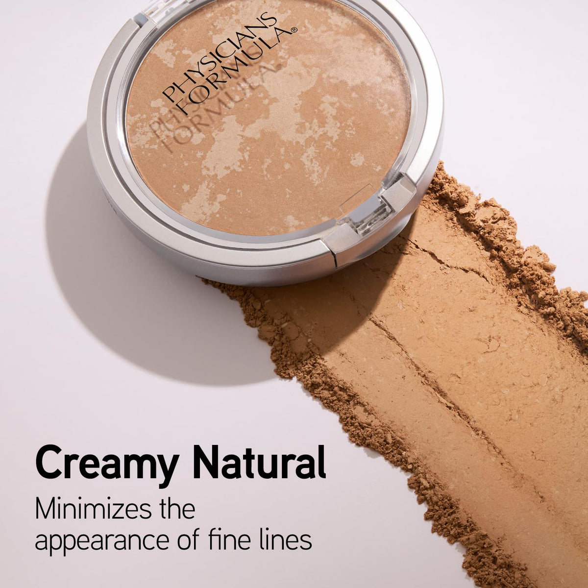Close-up of Physicians Formula Mineral Wear Face Powder texture