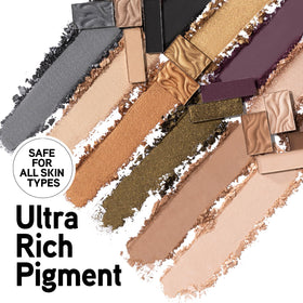 Close-up of Physicians Formula Murumuru Butter Eyeshadow Palette showing creamy texture