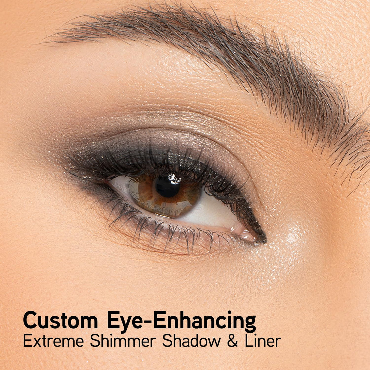 Close-up of Physicians Formula Shimmer Strips eyeshadow texture