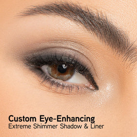 Close-up of Physicians Formula Shimmer Strips eyeshadow texture