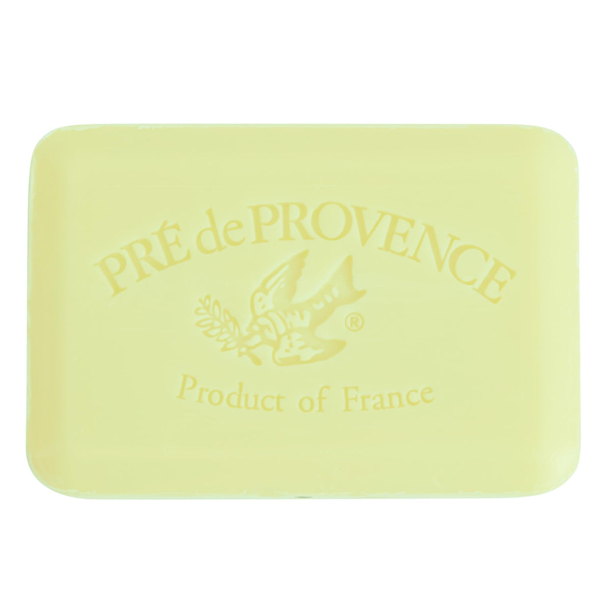 Close-up of Pre de Provence Artisanal Soap Bar showing texture