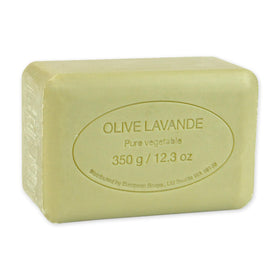 Close-up of Pre de Provence Artisanal Soap Bar texture