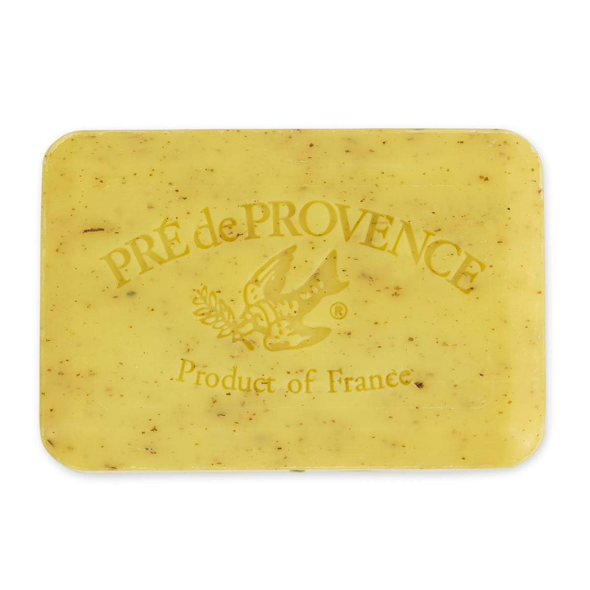 Close-up of Pre de Provence Lemongrass Soap texture