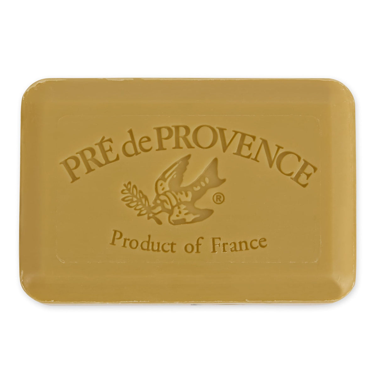 Close-up of Pre de Provence soap bar texture
