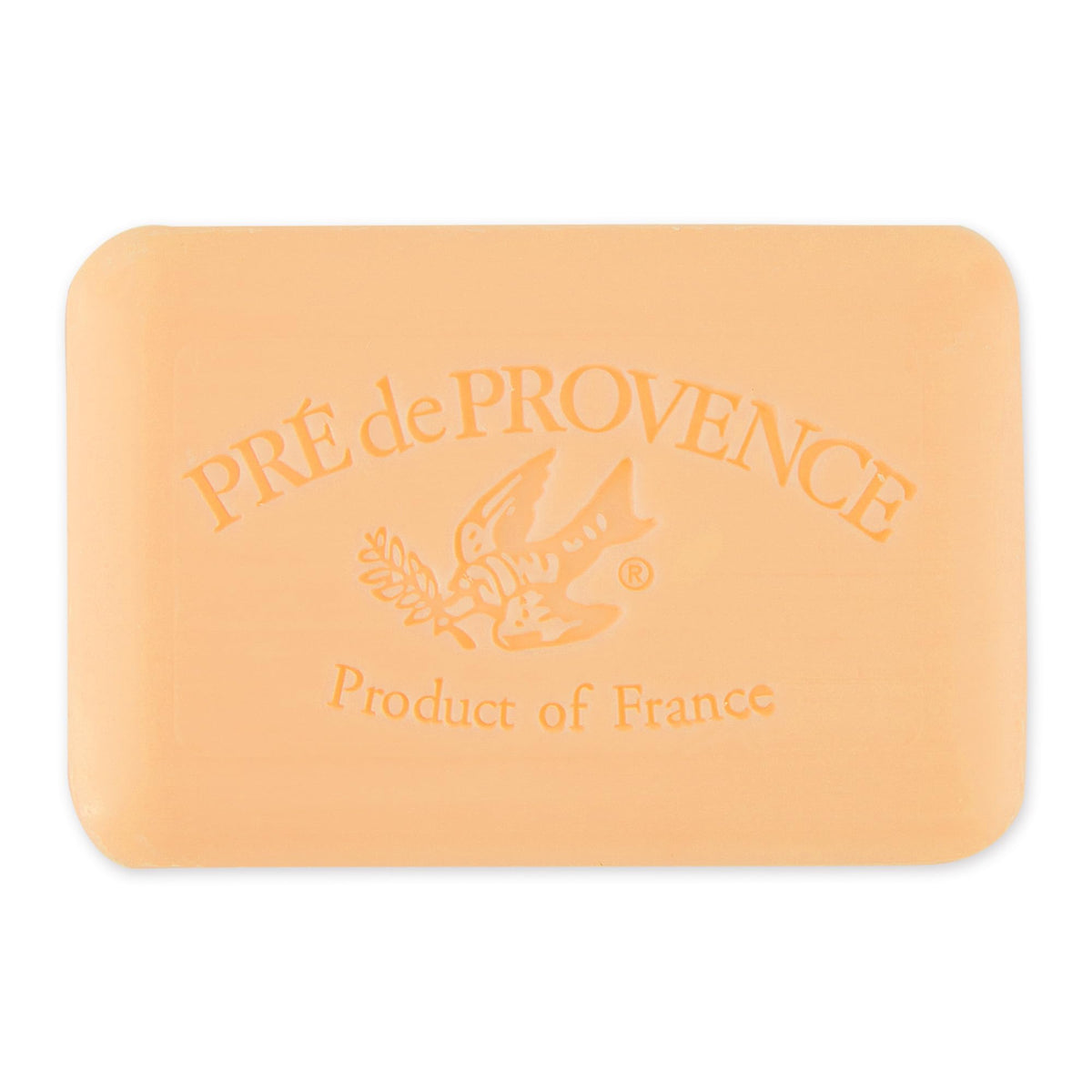 Close-up of Pre de Provence soap bar texture
