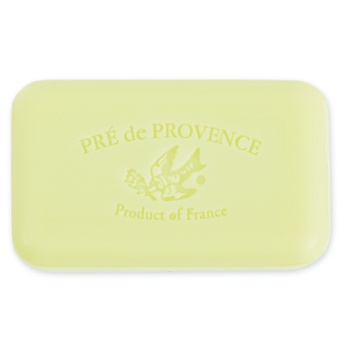 Close-up of Pre de Provence soap bar texture