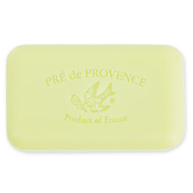 Close-up of Pre de Provence soap bar texture