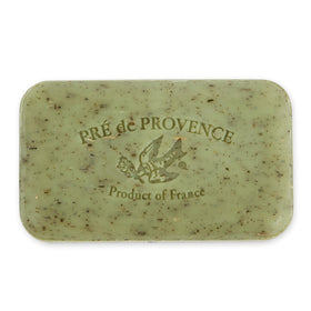 Close-up of Pre de Provence soap bar texture