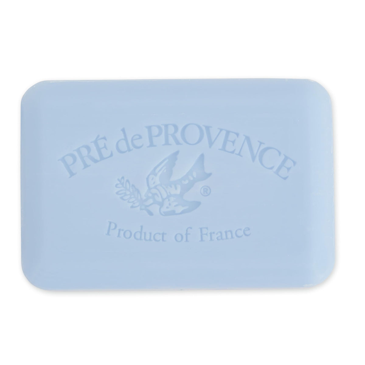 Close-up of Pre de Provence soap bar texture