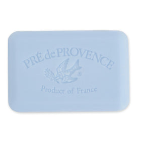Close-up of Pre de Provence soap bar texture