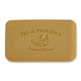 Close-up of Pre de Provence Verbena Soap Bar texture