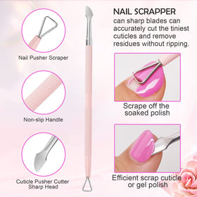Close-up of precision cuticle nipper