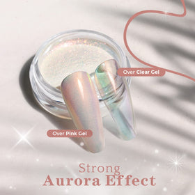 Close-up of Pretty Diva Nail Powder showing vibrant colour