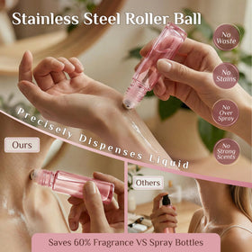 Close-up of PrettyCare roller bottle screw top