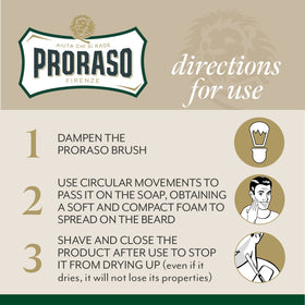 Close-up of Proraso Shaving Soap texture