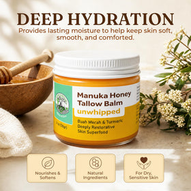 Close-up of ProSeed Manuka Honey Tallow Balm texture