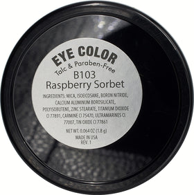 Close-up of Pure Ziva Raspberry Sorbet Eyeshadow pan