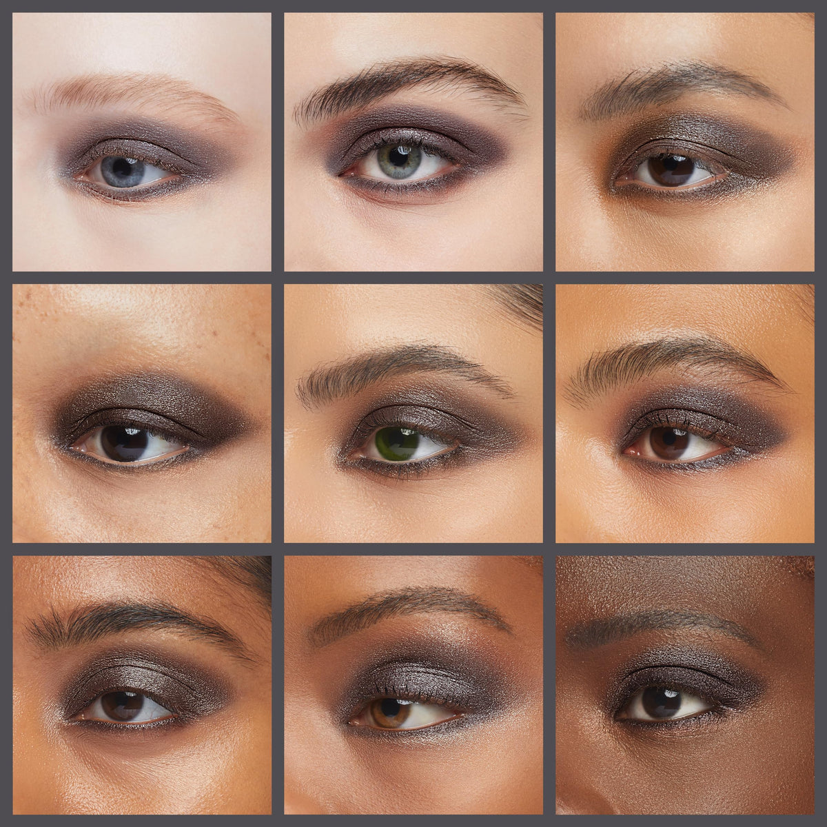 Close-up of Pure Ziva Shimmering Glitter Black Onyx Chrome Eyeshadow