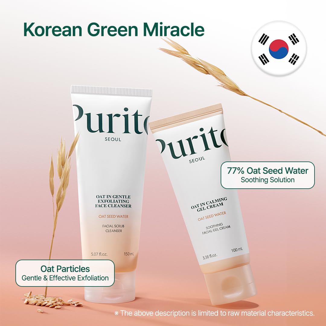 Close-up of PURITO Exfoliating Facial Polish texture