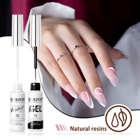 Close-up of RARJSM Nail Art Gel brush tip