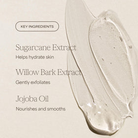 Close-up of RAW SUGAR Pineapple Maqui Berry Body Wash texture