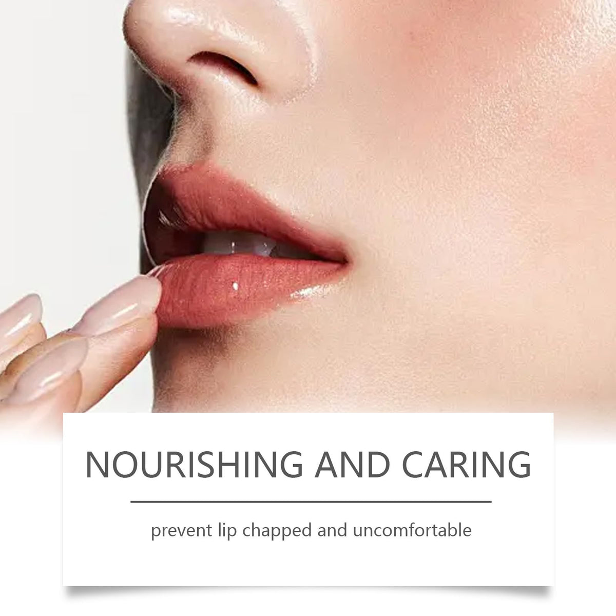 Close-up of REATIFUL Color Changing Lipstick showing pH colour change