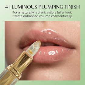 Close-up of REATIFUL Color Changing Lipstick texture
