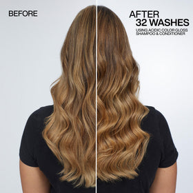 Close-up of Redken Acidic Color Gloss Conditioner texture