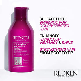 Close-up of Redken Color Extend Magnetics Shampoo texture
