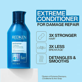 Close-up of Redken Extreme Conditioner pump