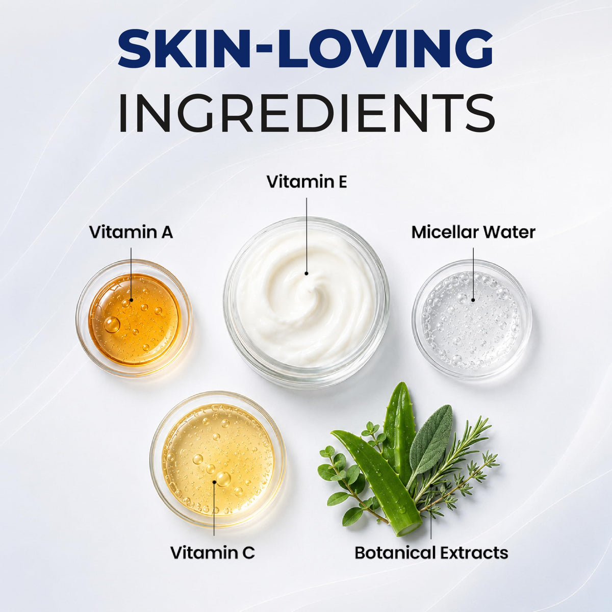 Close-up of Retinol Face Wipes texture