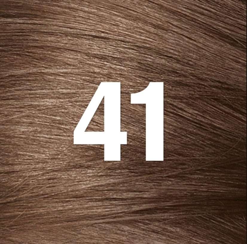 Close-up of REVLON ColorSilk Beautiful Color 41 Medium Brown bottle