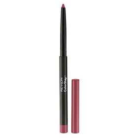 Close-up of REVLON ColorStay Lipliner Pink 650 tip and sharpener