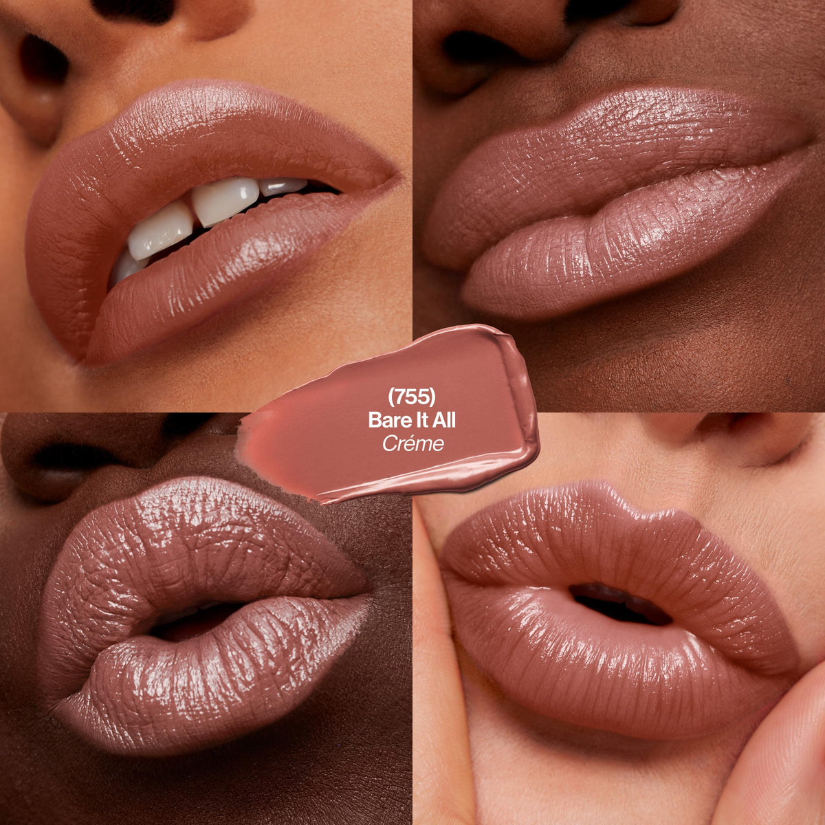 Close-up of REVLON lipstick shade 810 Uncut Ruby