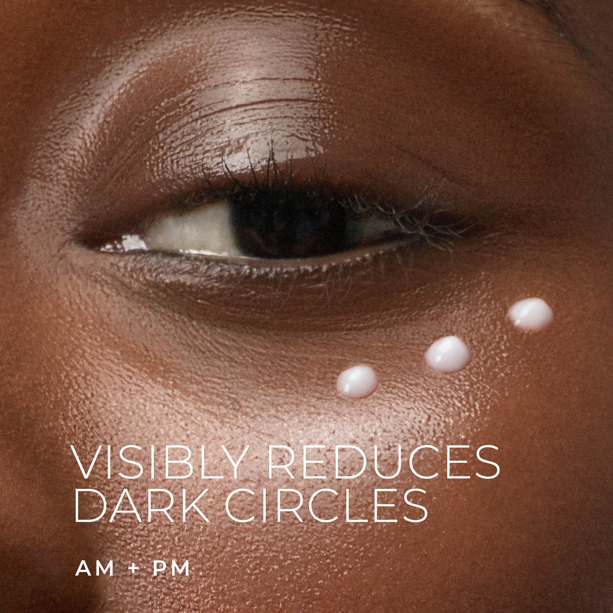 Close-up of RoC Brightening Eye Cream texture