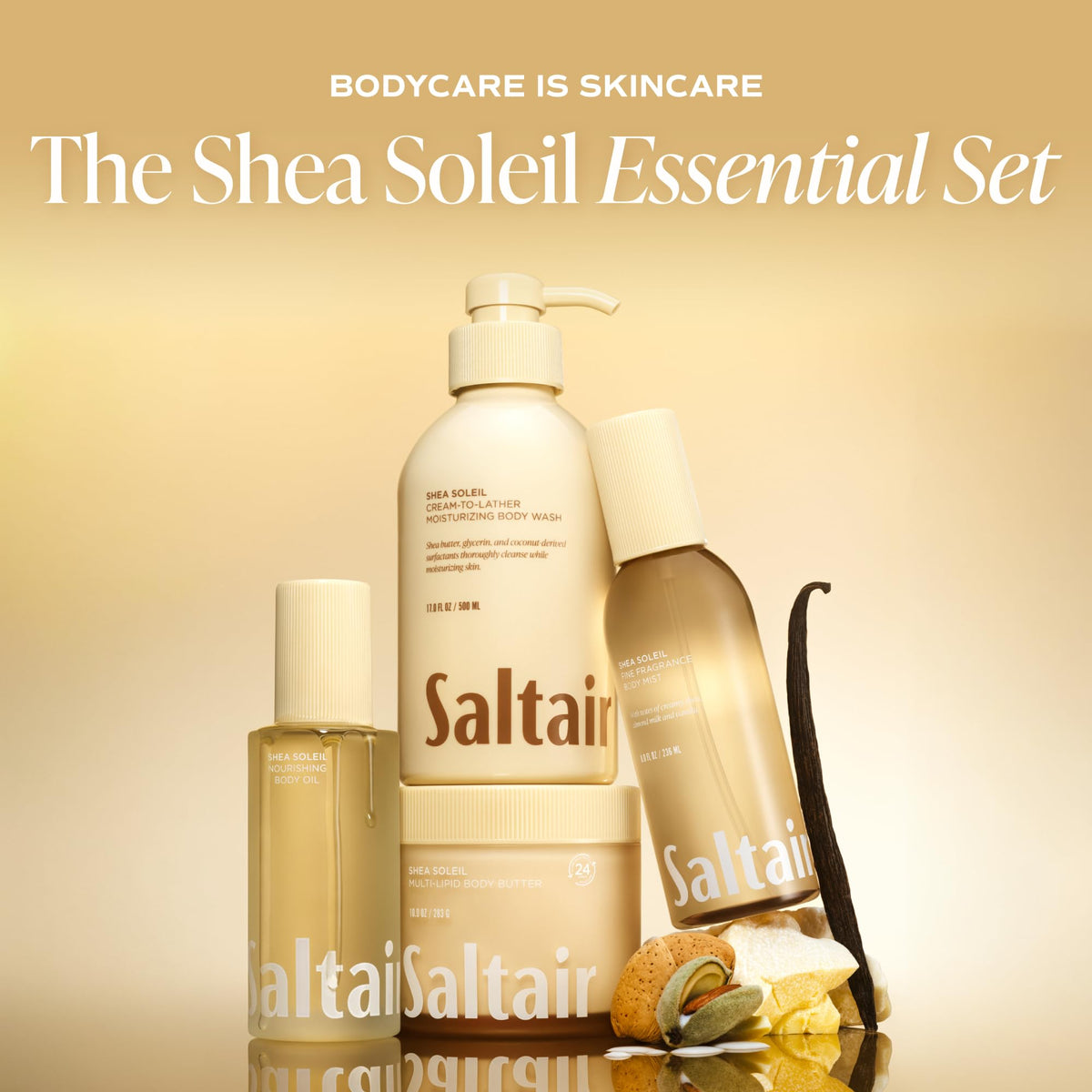 Close-up of Saltair Multi-Lipid Body Butter texture