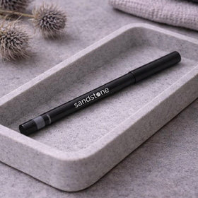 Close-up of Sandstone Scandinavia gray eyeliner pencil tip