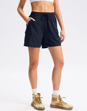 Close-up of SANTINY Women's 5'' cargo pocket
