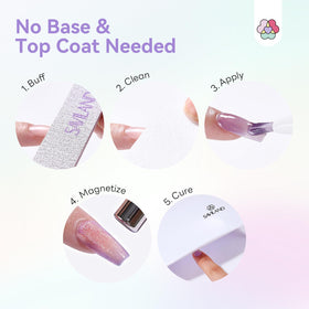 Close-up of SAVILAND gel nail polish pen applicator