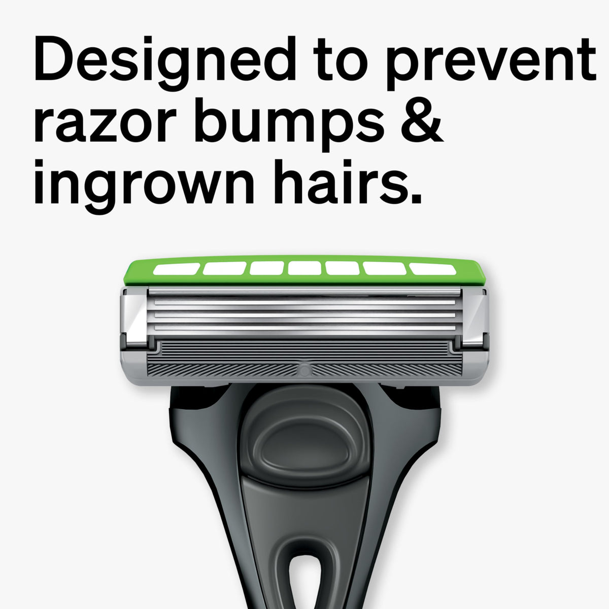 Close-up of Schick Hydro Ultra Sensitive Razor Blade with comfort coating