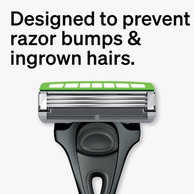 Close-up of Schick Hydro Ultra Sensitive Razor Blade with comfort coating